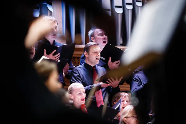 XIV Международный осенний хоровой фестиваль имени профессора Б. Г. Тевлина в Большом зале консерватории.