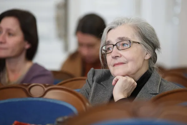 Среди участников конференции – Варвара Петровна Павлинова, кандидат искусствоведения, доцент кафедры истории русской музыки Московской государственной консерватории имени П.И. Чайковского, доцент кафедры истории и теории музыки Православного Свято-Тихоновского гуманитарного университета