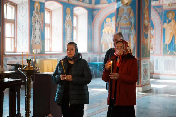 Панихида по всем трудникам, на ниве церковного пения просиявшим. В Храме Усекновения главы Иоанна Предтечи под Бором перед открытием 3-го дня конференции 