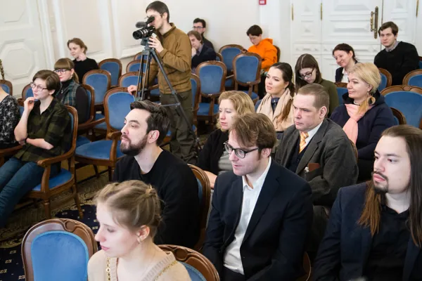 В конференц-зале консерватории при поддержке Швейцарского совета по культуре ProHelvetia состоялась творческая встреча с Изабель Мундри, композиция (Швейцария)