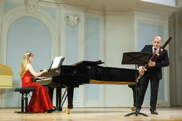 Жан Мишель Дамаз, пьеса для фагота и фортепиано, исп. «Classic-art Ensemble» - Александр Посикера, Ольга Посикера