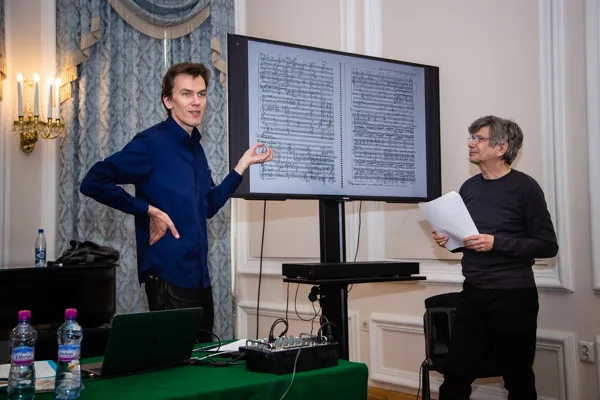 Творческая встреча с Аленом Госсеном (Франция). Синхронный перевод – Сергей Чирков («Студия новой музыки»)