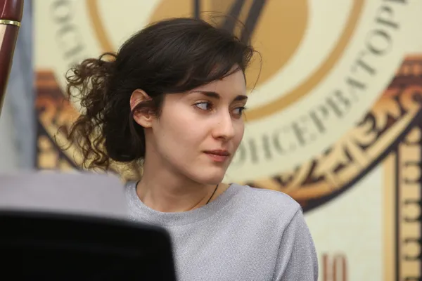 Солистка оркестра МГАСО под управлением Павла Когана Луиза Минцаева
