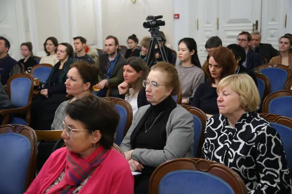 Открытие Международной научной конференции «Пути развития русской оперы»: к 180-летию М. П. Мусоргского и 175-летию Н. А. Римского-Корсакова в Конференц-зале консерватории