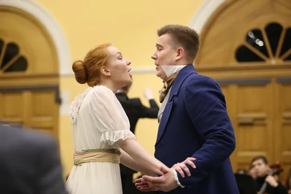 Ольга — Марина Ярская (диплом), Ленский — Григорий Мурашкин