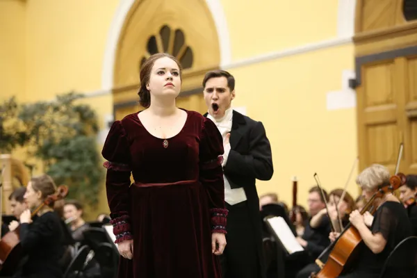 Картина седьмая. Татьяна — Алёна Розкопа, Онегин — Фёдор Сидяков