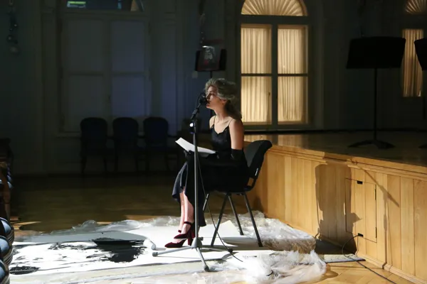 Перфоманс «Тишина» студентов мастерской О.Л. Кудряшова (ГИТИС). Рахманиновский зал
