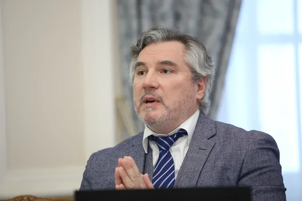 Художественный руководитель и главный дирижер Московского Синодального хора, Заслуженный артист России Алексей Александрович Пузаков 