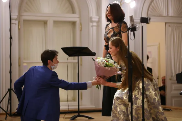 Екатерина Савинкова (сопрано). Партия фортепиано — Карина Погосбекова