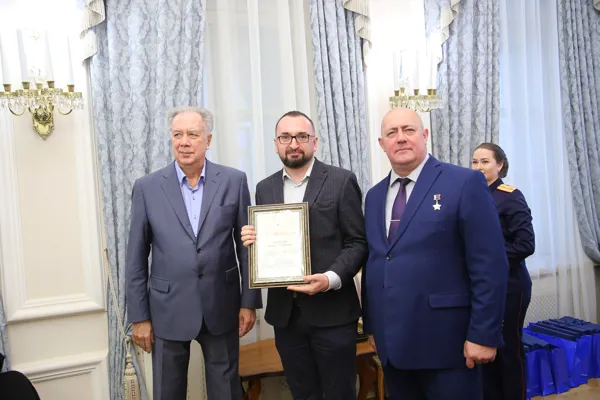 Благодарность СК РФ Баранову Александру Александровичу