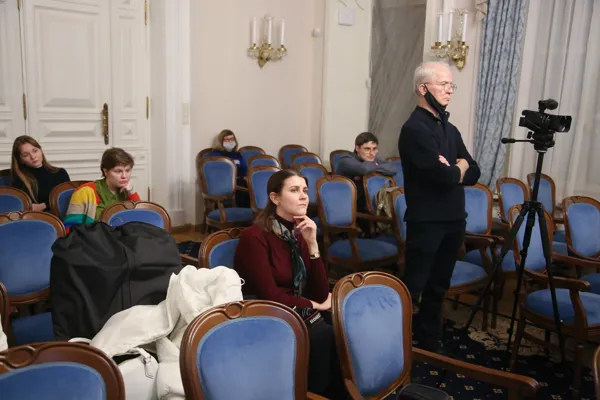 Встреча с Данилом Рябчиковым («Musica Mensurata») в конференц-зале консерватории