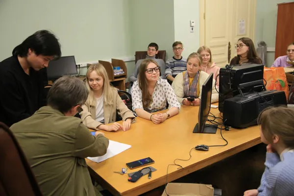 В Московской консерватории стартовал новый курс музыкальной информатики. Вводная лекция в Первом учебном корпусе