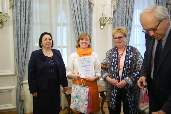 Семинар по итогам конкурса курсовых работ музыковедов. Лауреат II премии Екатерина Малюгина