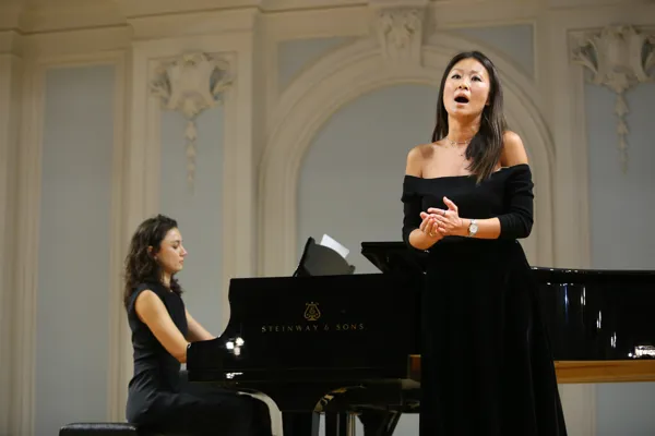 Вероника Ан (сопрано). Партия фортепиано – Маргарита Шатилова