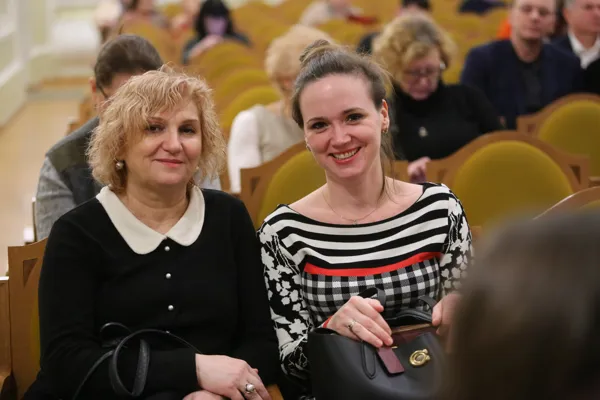 Перед концертом-закрытием фестиваля «Музыка Дягилевcких сезонов» в Большом зале консерватории