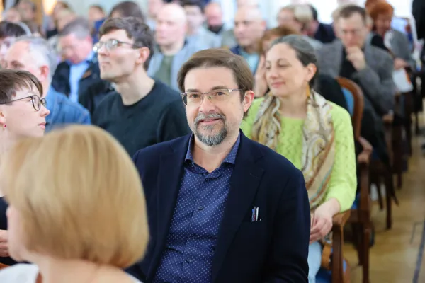 Перед общеконсерваторским собранием в Рахманиновском зале