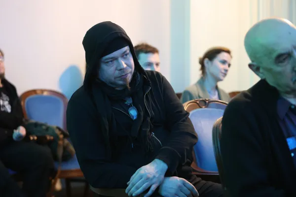 Биомеханика.talks в рамках фестиваля «Биомеханика III». Конференц-зал консерватории перед концертом «Гиперголос» в Рахманиновском зале