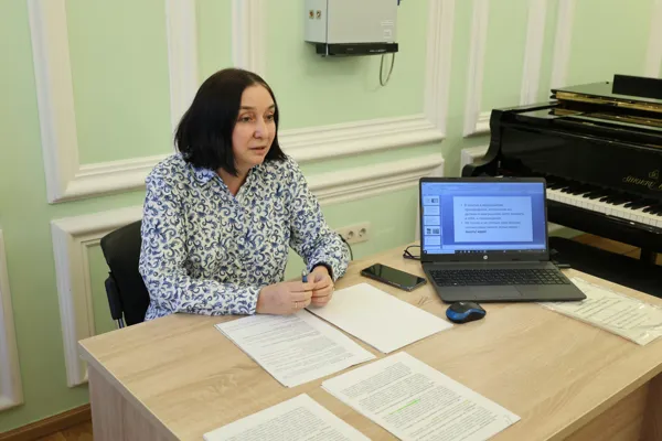 Встреча студентов консерватории с кандидатом филологических наук, журналистом и спичрайтером Индирой Дунаевой