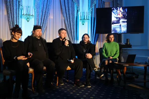 V Мультимедийный фестиваль современной музыки «Биомеханика». Паблик-топ перед концертом-открытием «Темная материя». Конференц-зал