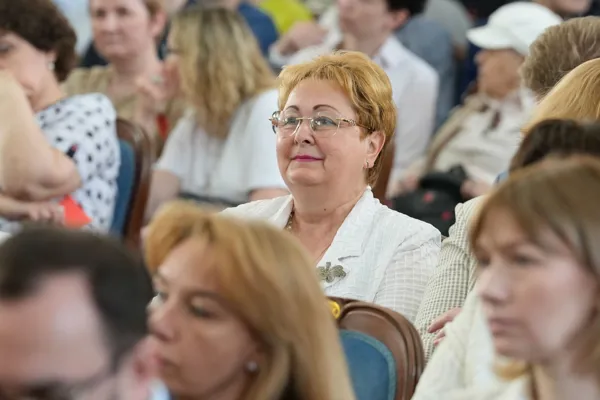 В Рахманиновском зале состоялось общее собрание (конференция) представителей профессорско-преподавательского состава, других категорий работников и обучающихся ФГБОУ ВО «Московская государственная консерватория имени П. И. Чайковского»