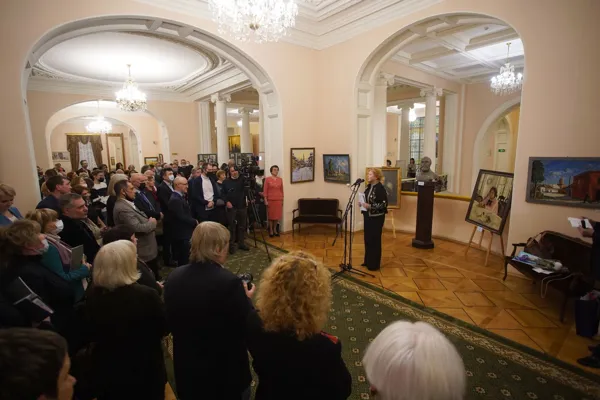 Открытие выставки «К 180-летию Саввы Мамонтова: предметы из собрания семьи Чернышёвых».