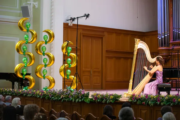 На концерте выпускников Московской консерватории 2013 года.