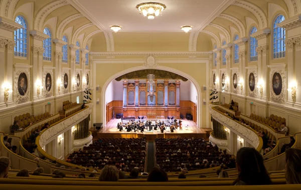 The Moscow Conservatory Great Hall after the Restoration