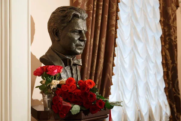 Открытие бюста Эмиля Гилельса
