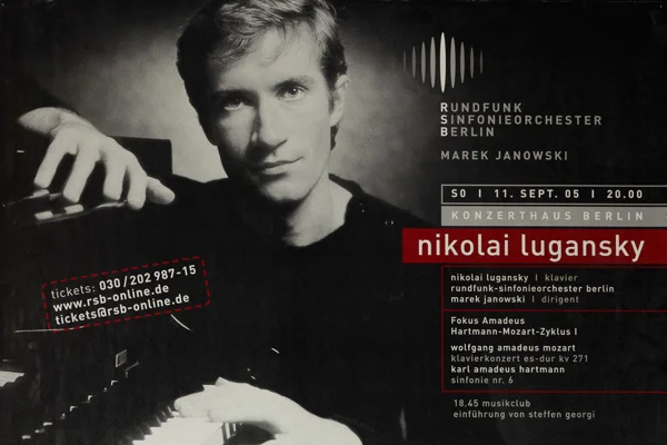 Nikolai Lugansky. Posters
