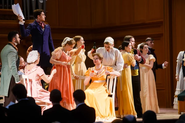 <i>Eugene Onegin</i>. A graduation play at the Great Hall