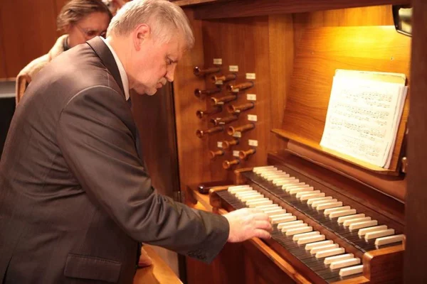 Sergey Mironov, Chairman of Russia’s Federation Council, at Moscow Conservatory